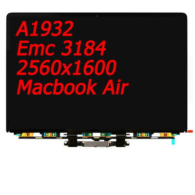 tela do Lcd do Macbook Air 2560x1600, A1932 substituição da tela da compatibilidade eletrónica 3184